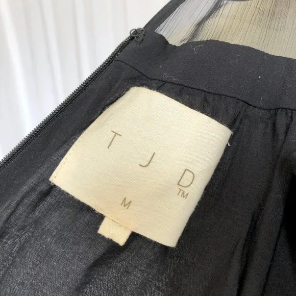 The Jetset Diaries Tan Lines Maxi Deep V-Neck Sz M - Picture 5 of 7